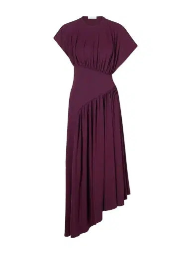 Rabanne Draped Stretch-jersey Maxi Dress | Thumbnail 1 Rabanne Draped Stretch-jersey Maxi Dress | Thumbnail 1