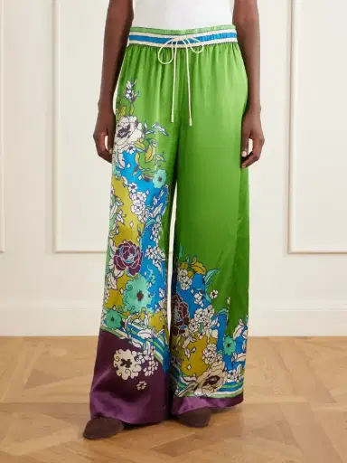 ALÉMAIS Nanci Floral-print Silk-satn Wide-leg Pants | Thumbnail 3 ALÉMAIS Nanci Floral-print Silk-satn Wide-leg Pants | Thumbnail 3
