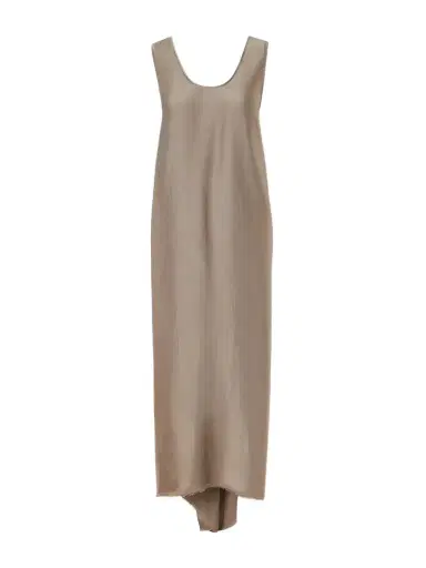 FFORME Signy Gathered Frayed Satin Midi Dress | Thumbnail 1