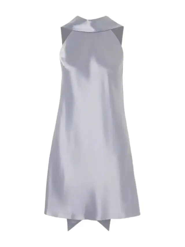 Siena Satin Halterneck Mini Dress
