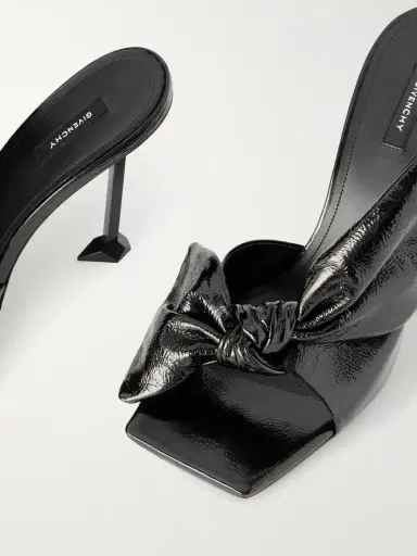 Givenchy Boudoir Bow-detailed Leather Mules | Thumbnail 5