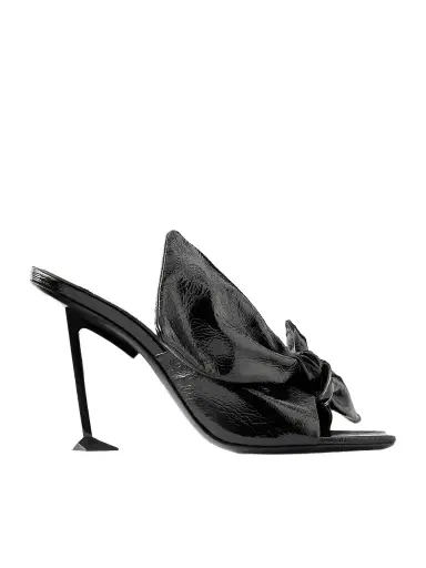 Givenchy Boudoir Bow-detailed Leather Mules | Thumbnail 1