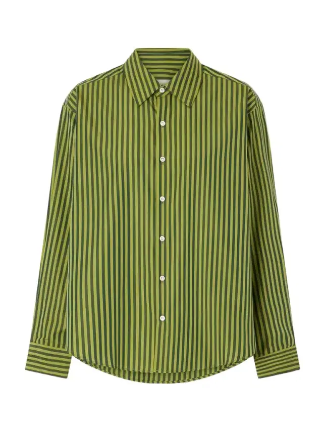 La Classica Striped Cotton-poplin Shirt
