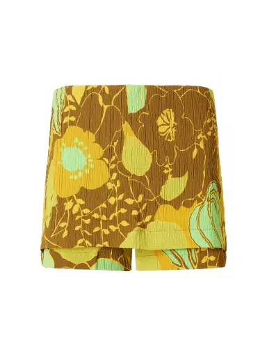 Tibi Kamara Printed Crepon Skort | Thumbnail 1 Tibi Kamara Printed Crepon Skort | Thumbnail 1