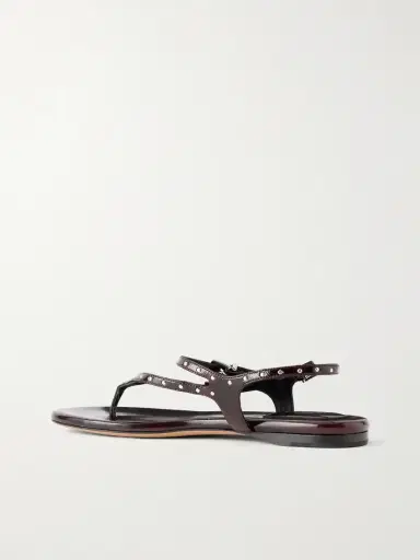 Chloé Studded Patent Leather Sandals | Thumbnail 3 Chloé Studded Patent Leather Sandals | Thumbnail 3