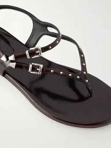 Chloé Studded Patent Leather Sandals | Thumbnail 5 Chloé Studded Patent Leather Sandals | Thumbnail 5
