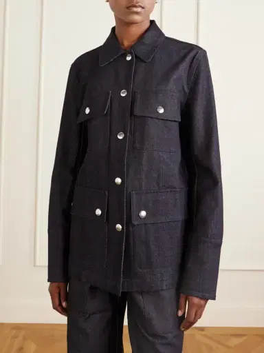 Proenza Schouler White Label Stella Denim Jacket | Thumbnail 3 Proenza Schouler White Label Stella Denim Jacket | Thumbnail 3