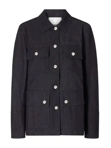 Proenza Schouler White Label Stella Denim Jacket | Thumbnail 1 Proenza Schouler White Label Stella Denim Jacket | Thumbnail 1