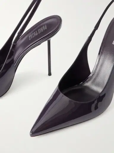 Paris Texas 105 Lidia Patent-leather Slingback Pumps | Thumbnail 5 Paris Texas 105 Lidia Patent-leather Slingback Pumps | Thumbnail 5