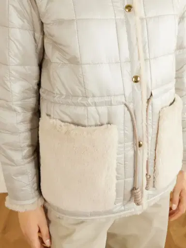 Moncler Tipule Plush And Leather-trimmed Shell Jacket | Thumbnail 5