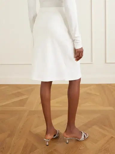 FLORE FLORE Marie Organic Cotton-jersey Midi Skirt | Thumbnail 4 FLORE FLORE Marie Organic Cotton-jersey Midi Skirt | Thumbnail 4