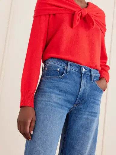 Mother The Mid Rise Lasso Sneak Straight-leg Jeans | Thumbnail 4 Mother The Mid Rise Lasso Sneak Straight-leg Jeans | Thumbnail 4