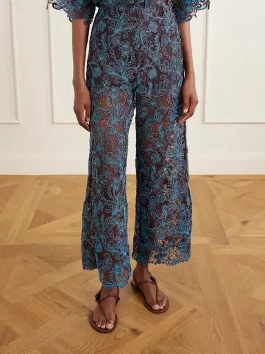 ALÉMAIS Francine Lace Wide-leg Pants | Thumbnail 3 ALÉMAIS Francine Lace Wide-leg Pants | Thumbnail 3