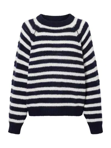 Lisa Yang Reni Striped Cashmere And Silk-blend Sweater | Thumbnail 1 Lisa Yang Reni Striped Cashmere And Silk-blend Sweater | Thumbnail 1