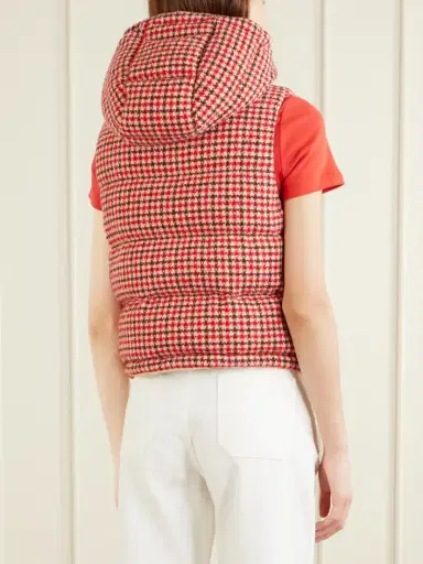 Moncler Niverolle Logo-appliquéd Padded Wool-blend Tweed Vest | Thumbnail 4 Moncler Niverolle Logo-appliquéd Padded Wool-blend Tweed Vest | Thumbnail 4