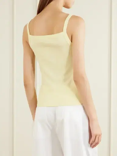 FLORE FLORE May Organic Cotton-jersey Tank | Thumbnail 4 FLORE FLORE May Organic Cotton-jersey Tank | Thumbnail 4