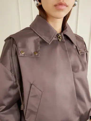 Moncler Chevreuil Duchesse-satin Jacket | Thumbnail 5