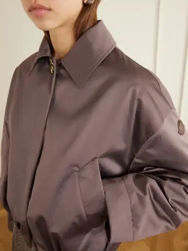 Moncler Chevreuil Duchesse-satin Jacket | Thumbnail 6
