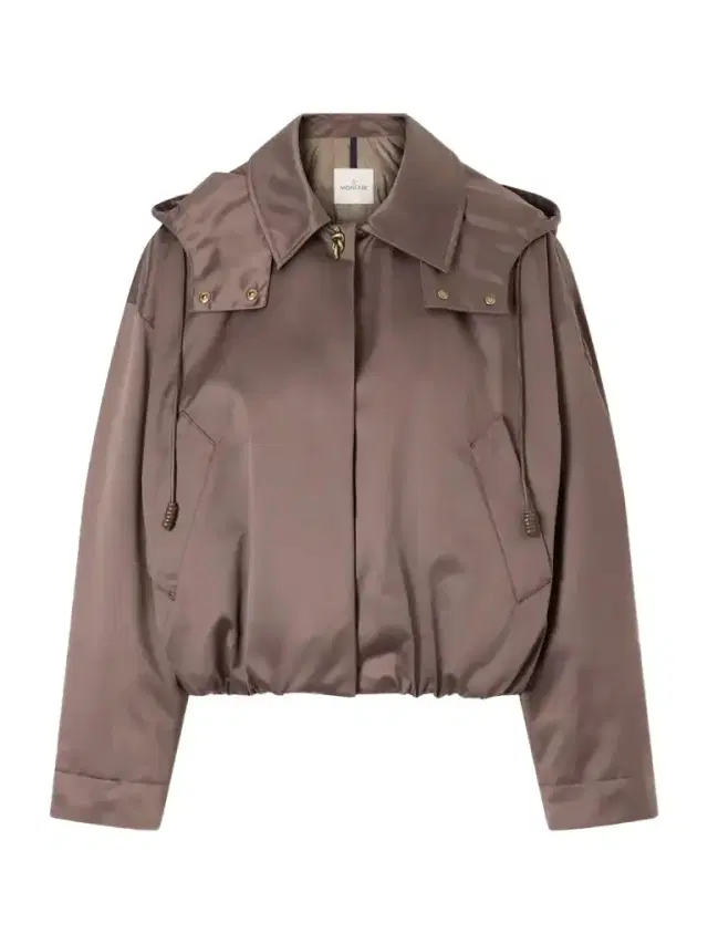 Moncler Chevreuil Duchesse-satin Jacket
