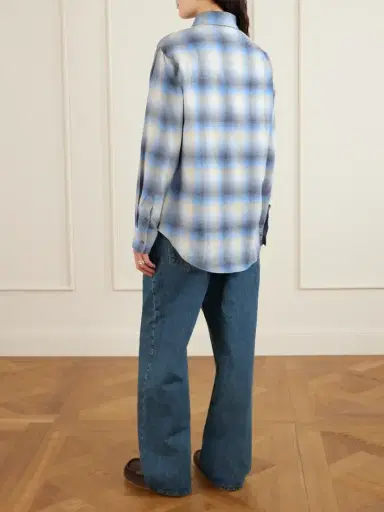 Matteau Checked Cotton-flannel Shirt | Thumbnail 4 Matteau Checked Cotton-flannel Shirt | Thumbnail 4