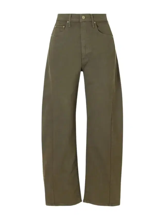 Mother The Half Pipe Flood High-rise Wide-leg Jeans