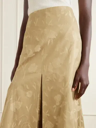 Erdem Floral-jacquard Cotton Midi Skirt | Thumbnail 5 Erdem Floral-jacquard Cotton Midi Skirt | Thumbnail 5