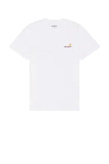 Carhartt WIP Short Sleeve American Script T-Shirt | Thumbnail 4