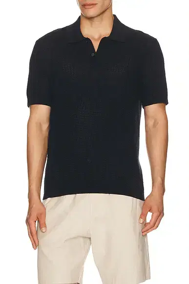 Theory Tactile Cotton Polo