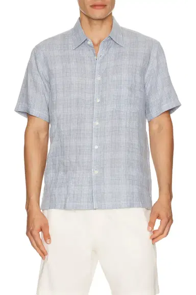 Theory Irving Relaxed Linen Shirt | Thumbnail 6