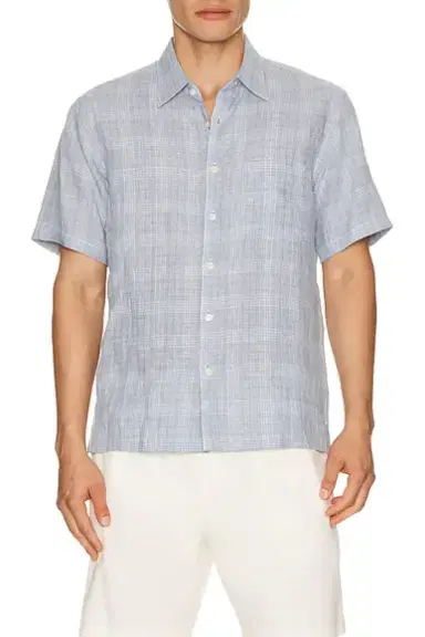 Theory Irving Relaxed Linen Shirt | Thumbnail 1