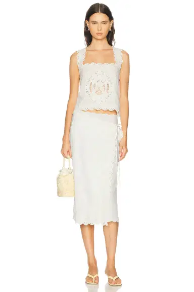 LPA Ophelia Midi Skirt | Thumbnail 11 LPA Ophelia Midi Skirt | Thumbnail 11