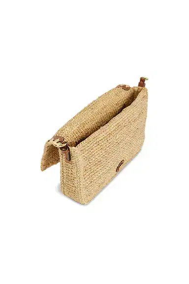 Staud Harlow Raffia Shoulder Bag | Thumbnail 5