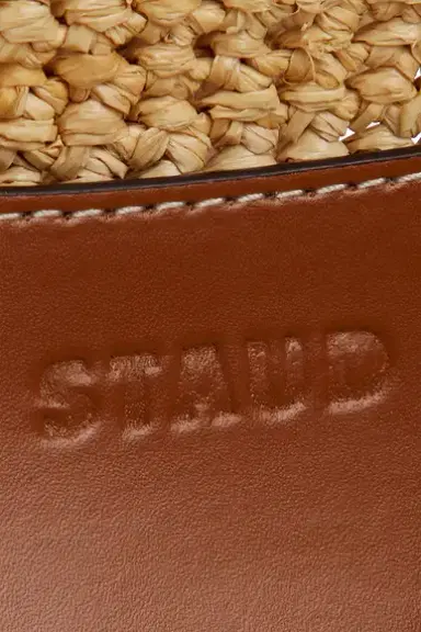 Staud Harlow Raffia Shoulder Bag | Thumbnail 6