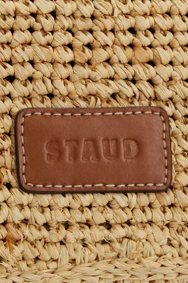 Staud Harlow Raffia Shoulder Bag | Thumbnail 7