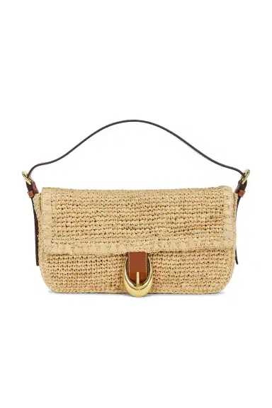 Staud Harlow Raffia Shoulder Bag | Thumbnail 8