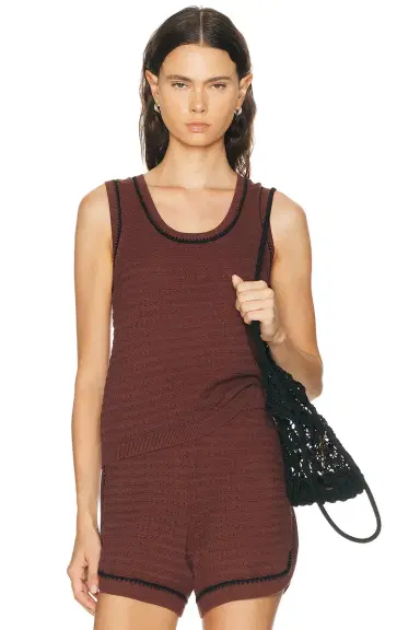 Varley Gideon Knit Tank Top | Thumbnail 6