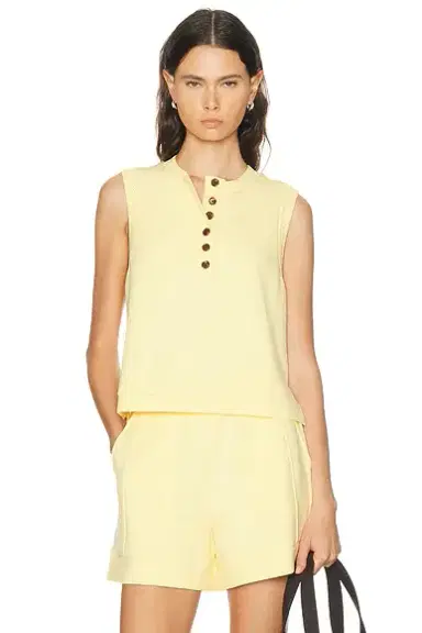 Varley Marla Button Placket Tank Top | Thumbnail 1 Varley Marla Button Placket Tank Top | Thumbnail 1