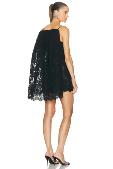 Givenchy Cutaway Mini Cape Dress | Thumbnail 6 Givenchy Cutaway Mini Cape Dress | Thumbnail 6