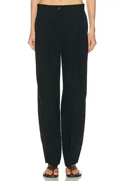 Toteme Single Pleat Cotton Trouser