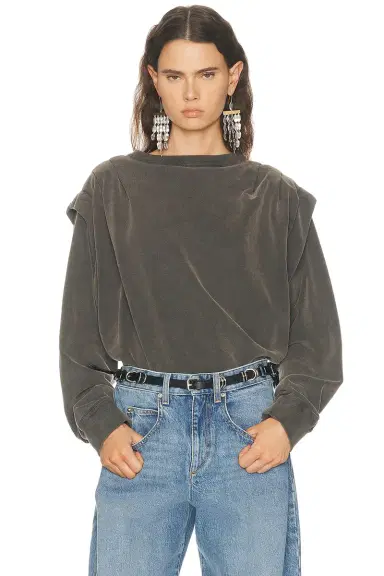 ISABEL MARANT ÉTOILE Soldy Sweatshirt | Thumbnail 6