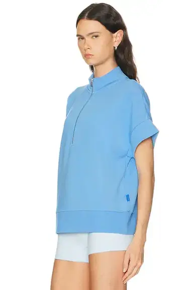 Varley Ritchie Half Zip Short Sleeve Sweatshirt | Thumbnail 2 Varley Ritchie Half Zip Short Sleeve Sweatshirt | Thumbnail 2