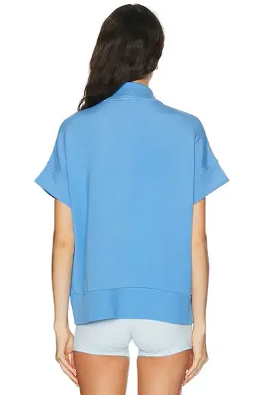 Varley Ritchie Half Zip Short Sleeve Sweatshirt | Thumbnail 3 Varley Ritchie Half Zip Short Sleeve Sweatshirt | Thumbnail 3