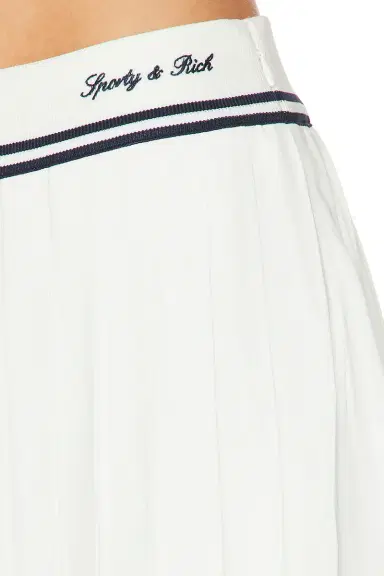Sporty & Rich Signature Logo Abigail Skirt | Thumbnail 12 Sporty & Rich Signature Logo Abigail Skirt | Thumbnail 12