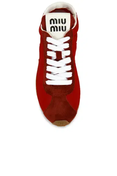 Miu Miu Plume Sneaker | Thumbnail 10 Miu Miu Plume Sneaker | Thumbnail 10
