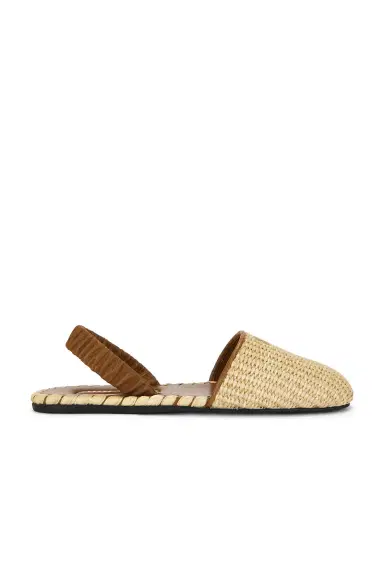 Miu Miu Ruches Slingback Flat | Thumbnail 6