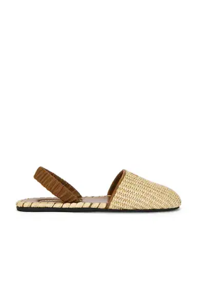 Miu Miu Ruches Slingback Flat | Thumbnail 1