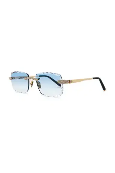 James Oro Signature Gem Cut Sunglasses | Thumbnail 2 James Oro Signature Gem Cut Sunglasses | Thumbnail 2