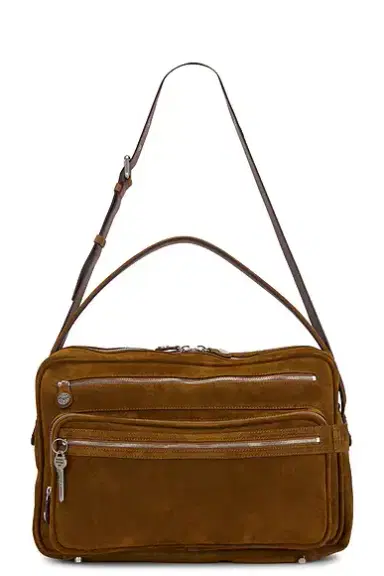 Acne Studios Camero Camera Suede V Bag | Thumbnail 1 Acne Studios Camero Camera Suede V Bag | Thumbnail 1