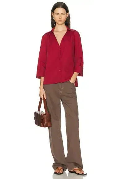 TWP Deep V Relaxed Top | Thumbnail 4