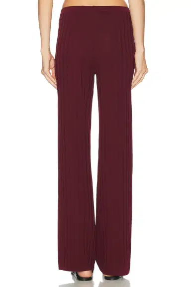 Sporty & Rich Signature Logo Ribbed Pant | Thumbnail 10 Sporty & Rich Signature Logo Ribbed Pant | Thumbnail 10